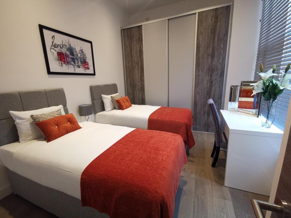 City Prime Apartments Londyn Zewnętrze zdjęcie A typical bedroom at the hotel