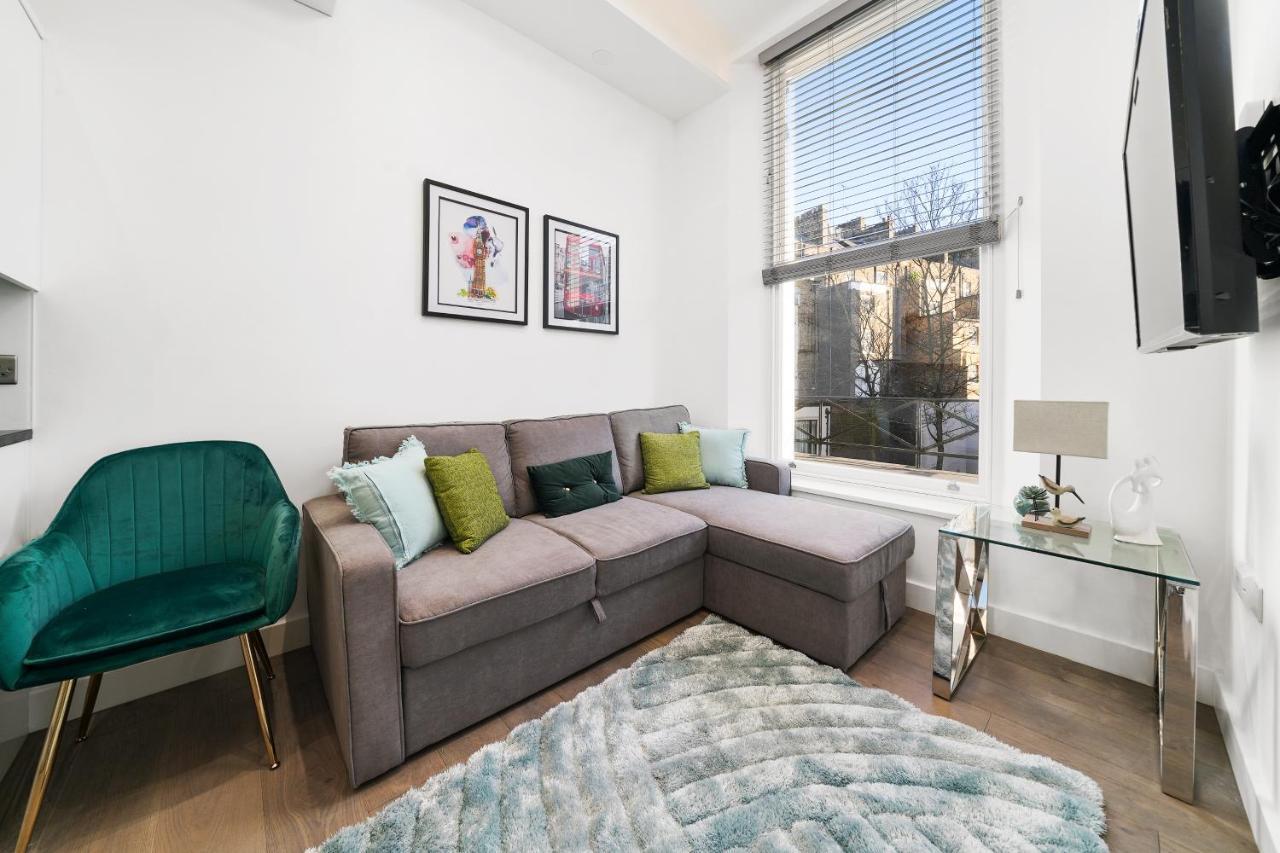 City Prime Apartments Londyn Zewnętrze zdjęcie A staged living room